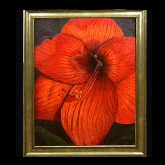 Floral Oil painting created by Carol Sakai