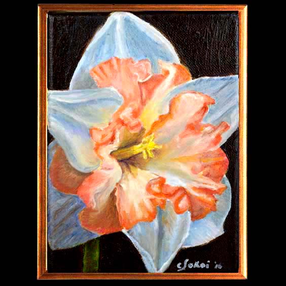 Floral Oil painting created by Carol Sakai