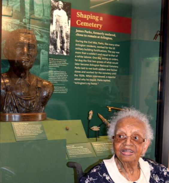 Flossie Parks commissioned bronze sculpture