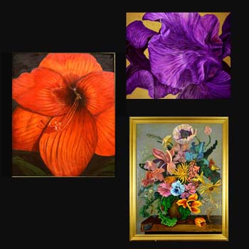 floral oil paintings by Carol Sakai Artist
