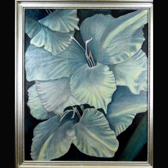 Floral Oil painting created by Carol Sakai