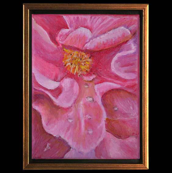 Floral Oil painting created by Carol Sakai